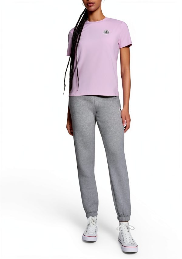 Converse Womens T-Shirt Lightweight Cotton Graphic Print-1