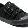 Rocket Dog Womens Sneakers Black Canvas Buckle Design-0