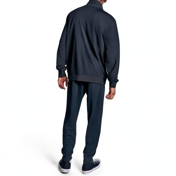 Black Athletic Apparel Comfort Fit Mens Womens Activewear-3